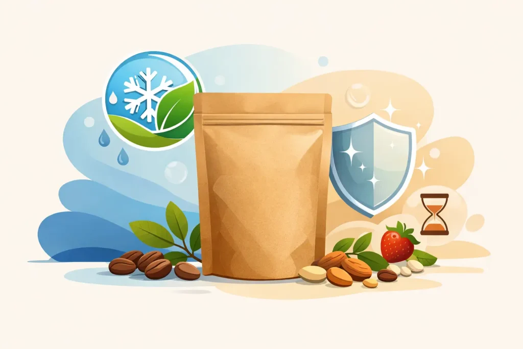 Kraft doypack tazelik korur mu?